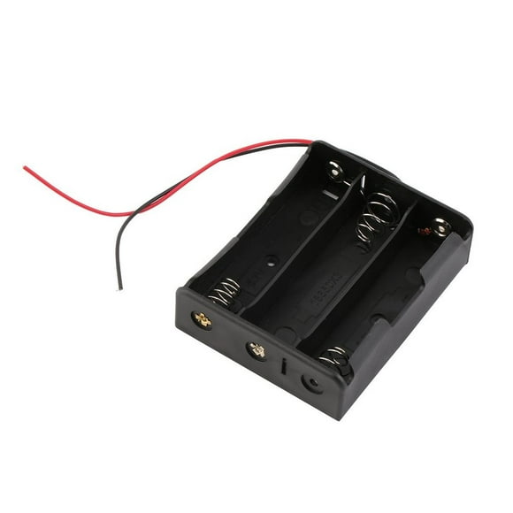 Plastic Battery Storage Case Holder For 3 PCS 18650 3.7V With Wire Leads Universal Batteries Protecting Box