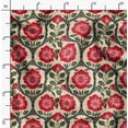 thumbnail image 2 of Soimoi Pure Silk Red Fabric By the Yard - 42 Inch Wide - Florals Print Fabric - Elegant and Timeless Patterns for Fashion and Home Decor Printed Fabric, 2 of 6