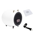 thumbnail image 1 of Mini calentador de espacio portátil para el hogar, ventilador eléctrico silencioso de aire caliente para oficina, hogar, interior Methold HA001002-01B, 1 of 6