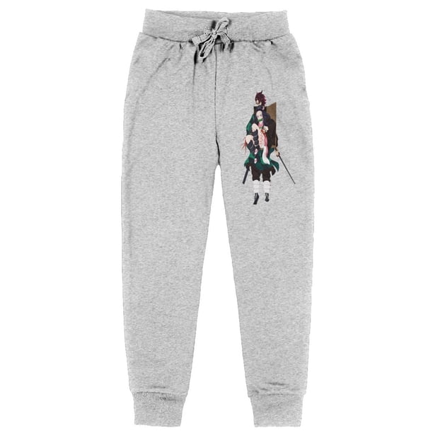 Sweatpants For Boys Demon Slayer Tanjirou And Nidouzi Walmart