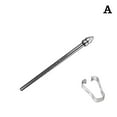 thumbnail image 1 of Pointe de Stylet Remplaçable Résistante à l'Usure en Alliage de Titane Argent pour Samsung Galaxy Tab S6 S7 S8 S9 S23 Note 1 E, 1 of 6