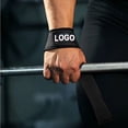 thumbnail image 5 of RDX Ayudas de tracción Entrenamiento de Fuerza, 60 cm de Largo Culturismo Profesional Peso Muerto Levantamiento de Pesas Mango Acolchado de protección de muñeca de 5 mm, Levantamiento de Pesas Fitness, 5 of 5