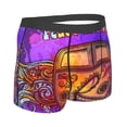 thumbnail image 3 of Kll Peace And Love Men'S Cotton Boxer Briefs Underwear-Medium, 3 of 9