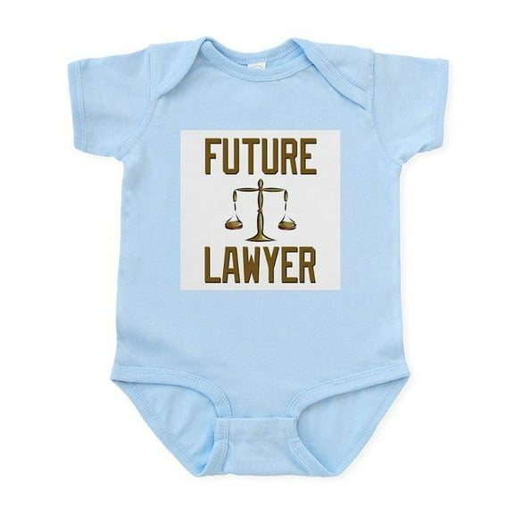 CafePress - Future Lawyer Infant Bodysuit - Baby Light Bodysuit, Size Newborn - 24 Months