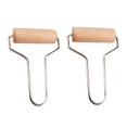 thumbnail image 4 of KAKOWELY Clay Roll Tool 2Pcs for Beginners and Experts Round Cylinder Khaki 14X8.5in, 4 of 8