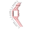 thumbnail image 5 of Correa De Repuesto Compatible Con Watch1/2/3/4/5/6/Se Pulseras De Tpu Correa Anticaída Y A Prueba De Golpes Eigraketly EL017496-02, 5 of 5