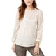 thumbnail image 2 of Blusa con encaje en la cintura Michael Kors para mujer color blanco roto talla mediana, 2 of 2