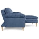 thumbnail image 4 of Sofá Cama Makora Remmy Azul Velvet Memory Foam con Respaldo Reclinable, 4 of 8
