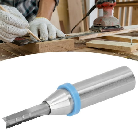 

LHCER Milling Cutter Router Bit 3-Blade Router Bit 1/2in Woodworking Rough Milling Cutter Carbon Steel Slotting