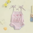 thumbnail image 2 of Gubotare Bathing Suit for Little Girls Toddler Girl Swimsuit Baby Girl’s Swimwear Girls Bathing Suits Girls One Piece Swimsuits 18 24 Months (Pink,18-24 Months), 2 of 6