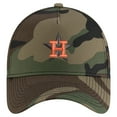 thumbnail image 2 of Men's New Era Camo Houston Astros Woodland Team Pop 9FORTY A-Frame Adjustable Hat, 2 of 6