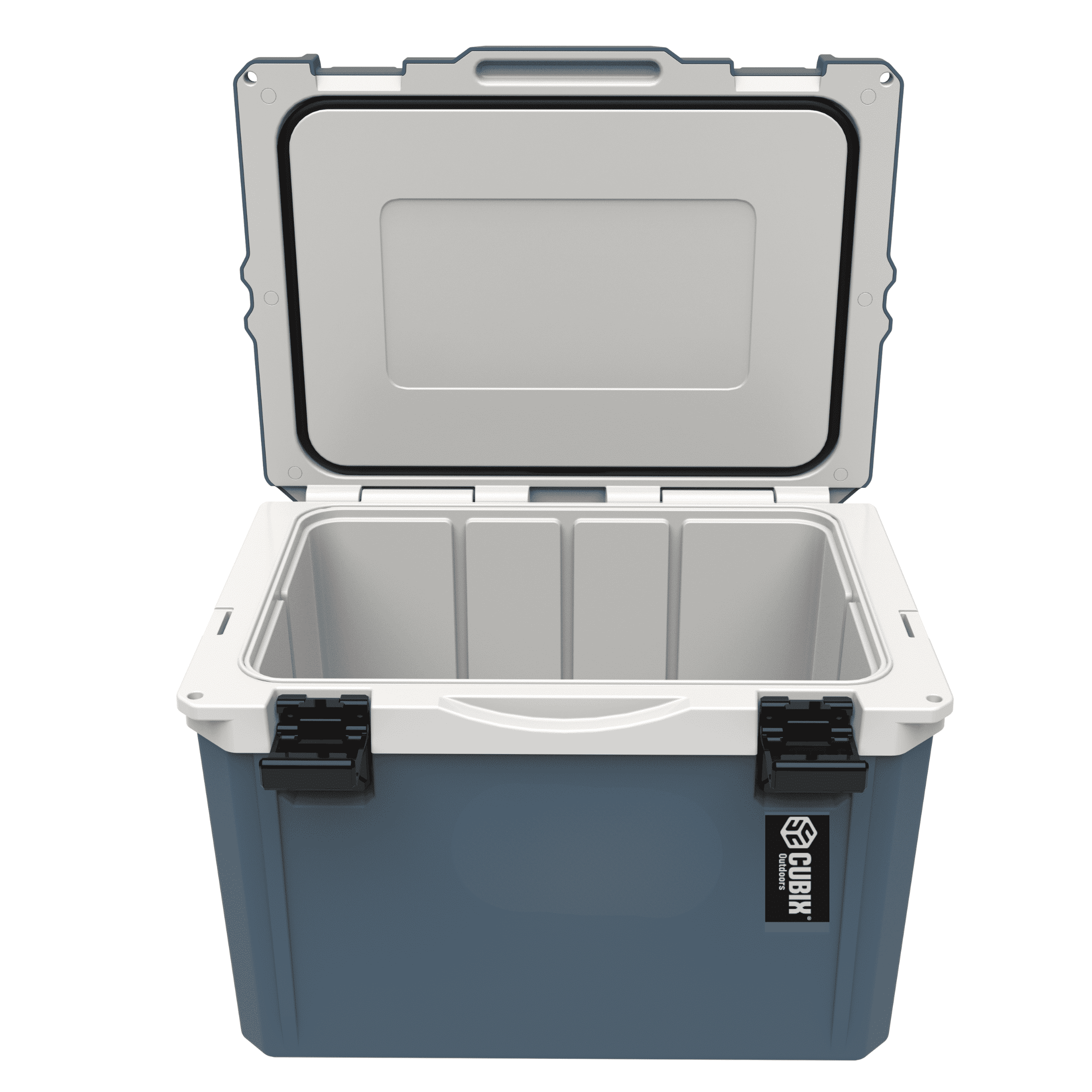 Cubix Outdoors® 20Q Lightweight Portable Insulated Hard Cooler Fits 30 Cans - Slate Blue