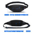 thumbnail image 2 of Bolsa de mensajero impermeable de alta capacidad para deportes al aire libre (negro), 2 of 9