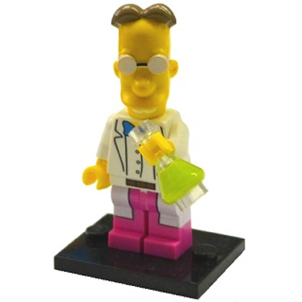 Lego The Simpsons Series 2 Professor Frink Minifigure Complete Set