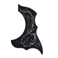 thumbnail image 1 of Pickguard-Acoustic-Acoustic Guitar Pickguard, Autoadhesivo, Negro, 1 of 1