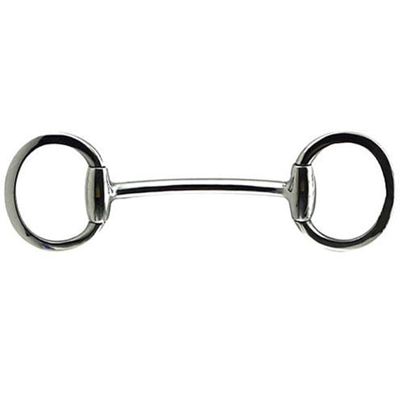 Coronet 211169 5 in. Flat Ring Mullen Mouth Eggbutt Bit