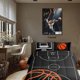 thumbnail image 3 of Arte de Pared MENKARWHY Póster de Baloncesto Firmado de Ja Morant, 3 of 6