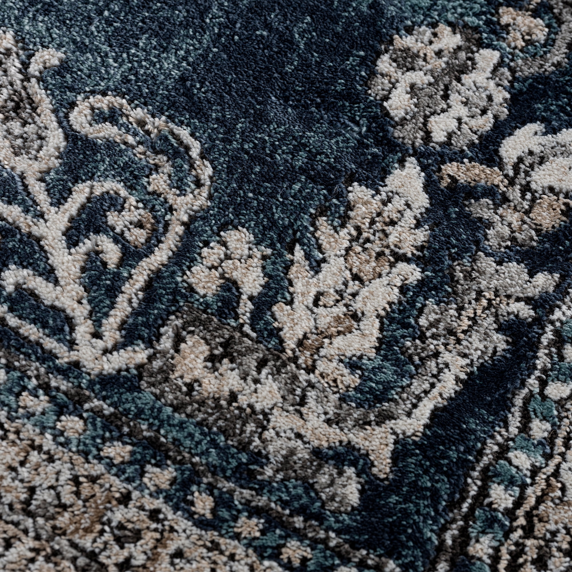 United Weavers Edinson Jisun Transitional Border Area Rug, Blue, 5'3" x 7'2"