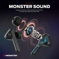 thumbnail image 6 of Monster DNA Go Wireless Earbuds, aptX Lossless Audio, Clear Voice Capture, IPX5 Water Resistance, Fast Charging Case, 6 of 8
