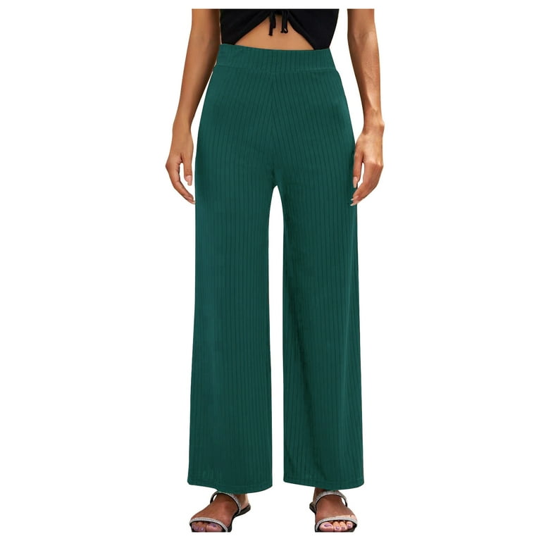 SELONE Wide Leg Palazzo Pants for Women Baggy Wide Leg Trendy Casual  Breathable Summer Stretchy Spring And Fashion Solid Color Loose Stretch  Outdoor