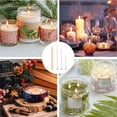 thumbnail image 5 of Floleo Clearance Candle Wick Set - DIY Candle Making Wicks, Pre-Waxed & Tabbed, Long-Lasting Performance, Stainless Holder Included, Perfect for Household Candles, 5 of 7