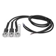thumbnail image 2 of Interruptor de motocicleta, interruptor LED universal para motocicleta, interruptor LED para manillar de motocicleta, interruptor de botón para faro delantero, grado profesional, 2 of 9