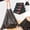 Black, variant on Heavy Duty Drawstring Trash Bags, Thickened Kitchen Garbage Bags with Easy Closure, 3 Rolls Durable Waste Bin Liners for Home and Office B#278 Black