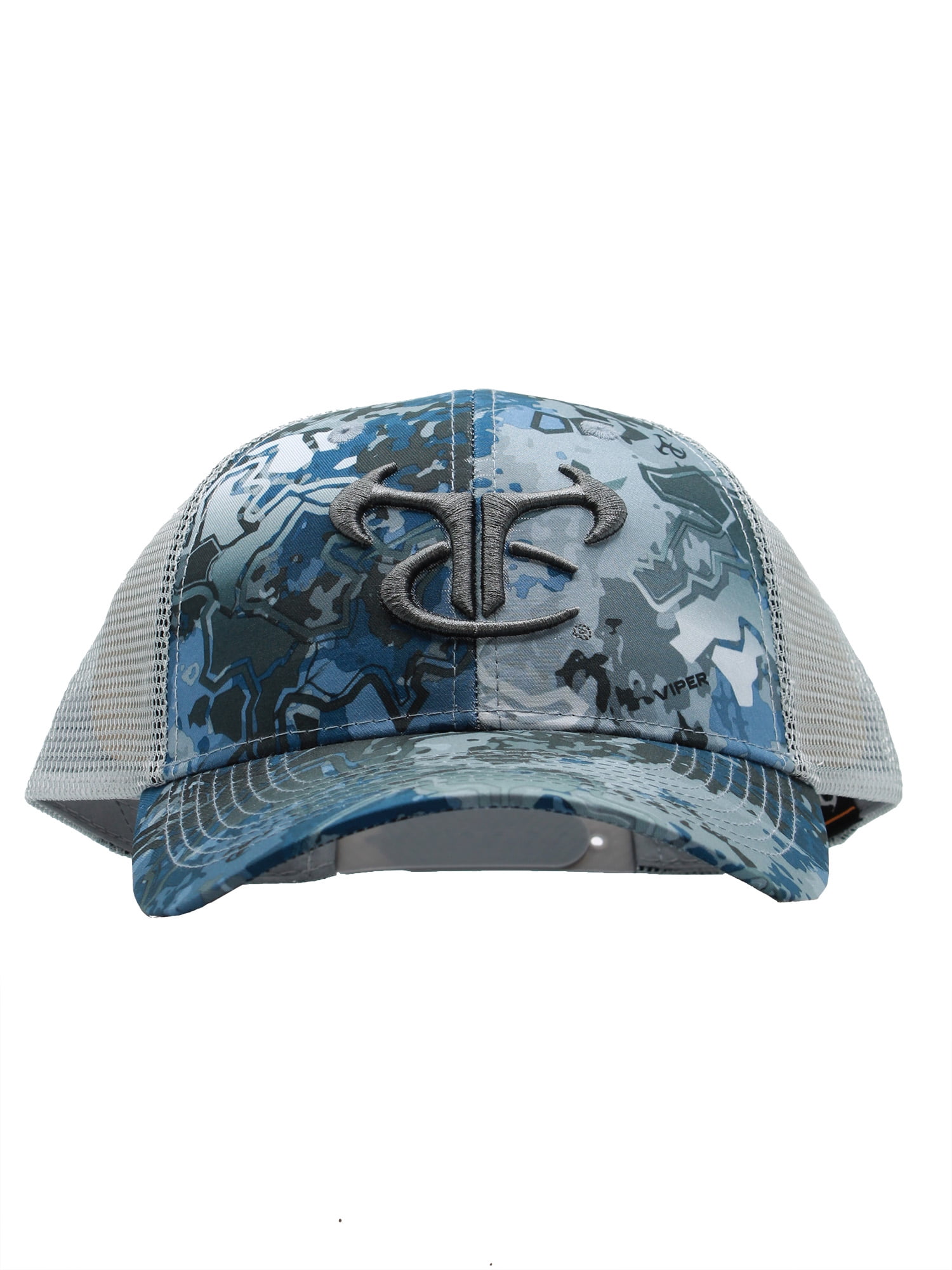 TrueTimber Logo Mesh Back Cap, Viper Aqua, Unisex, OSFM