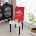 thumbnail image 6 of Opehuo Christmas Snowman Tablecloth Chair Cover Decorations,Rectangle Christmas Tablecloth Chair Cover,Waterproof Oil-proof Christmas Table Decorations for Kitchen Dining Room Xmas Home Decor(B), 6 of 6