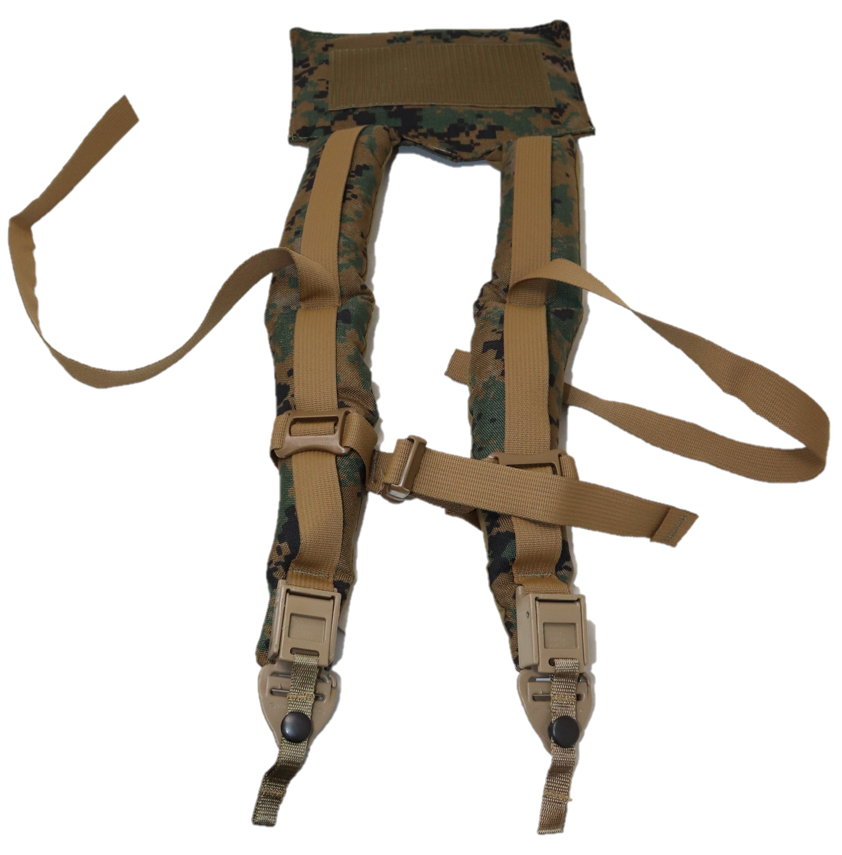 McGuire Gear USMC Mil-Spec ILBE Main Pack Padded Straps—WL MARPAT, Made ...