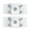 transparent, variant on Ice Shoe Grippers Walk Traction Cleats Shoe Chain for Walking Climbing Ice Cleats with 5 Spikes, Antislip Snow Cleats