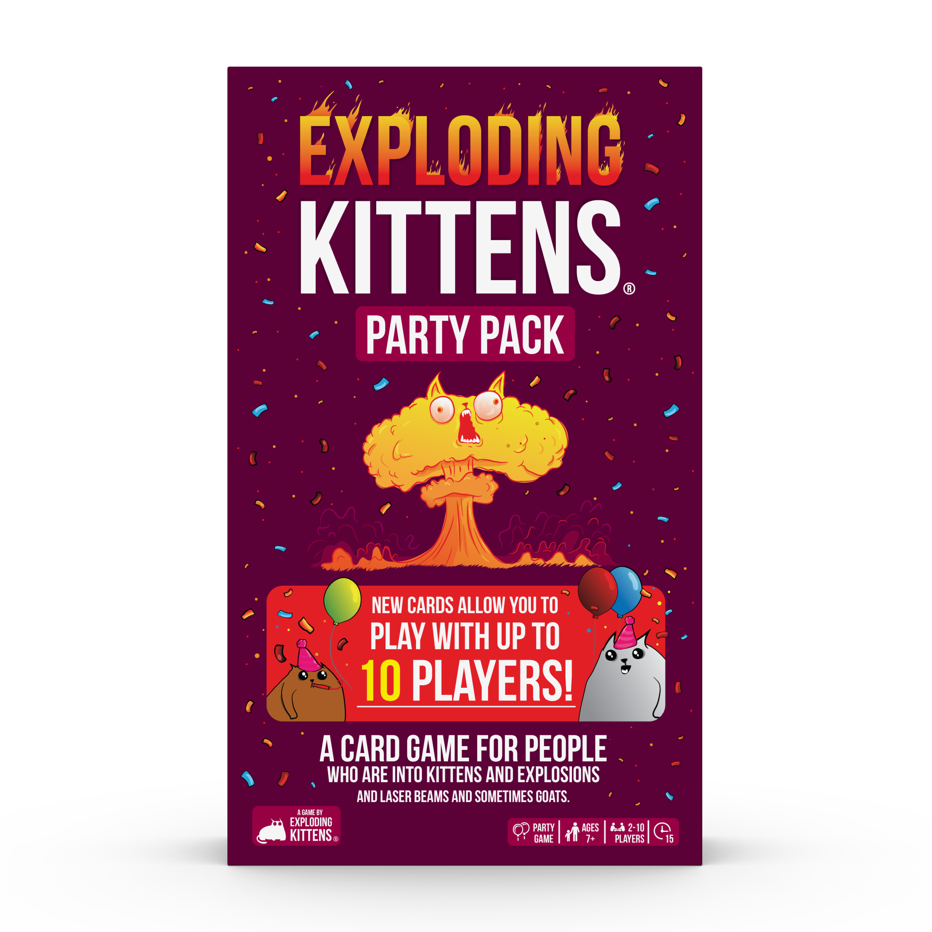 Exploding Kittens Party Pack Card Game photo 1