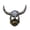 Gold, variant on Skull Mask with Ram Horn,Full Face Mardi Gras Skeleton Mask Men Women,Viking Skull Masks for Halloween Carnival