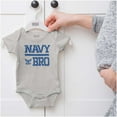 thumbnail image 5 of US Navy Bro Military Anchor Logo Bodysuit Jumper Boys Infant Baby Brisco Brands 12M, 5 of 6