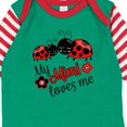 thumbnail image 4 of Inktastic My Mimi Loves Me with Cute Ladybugs Boys or Girls Long Sleeve Baby Bodysuit, 4 of 5