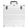 thumbnail image 2 of vidaXL Make-up Case 37x24x40 cm Silver Aluminium, 2 of 5