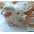 thumbnail image 2 of Bunny - Realistic Bunny Toy, Bunby - My Realistic Bunny Toy for Kids (White), 2 of 7