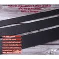 thumbnail image 3 of ELW Black Latigo Leather 9-10oz 3.6-4mm Straps, Belts, Strips 3/4" 1.9cm Wide X 72" 1.83m Long Full Grain Leather Cowhide Tooling Leather Heavy Weight, 3 of 7
