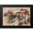 thumbnail image 2 of Bolokofsky, Ronald 24x17 Black Modern Framed Museum Art Print Titled - On Cowichan Bay, 2 of 5