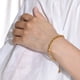 thumbnail image 3 of Pulseras para niña VentDepot ShineLoop 5 Pzas 16-21cm 5mm Acero Inoxidable Oro, 3 of 4