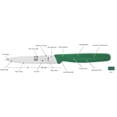 thumbnail image 3 of Icel Paring Knife, 4 Blade, Green Handle by Icel, 3 of 7