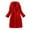 Red, variant on HBFAGFB Womens Winter Coats Elegant Thick Warm Fashion Outerwear Long Jacket with Pockets Black Size L