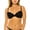 Black, variant on Women's Embroidery Push Up Underwire Bra
