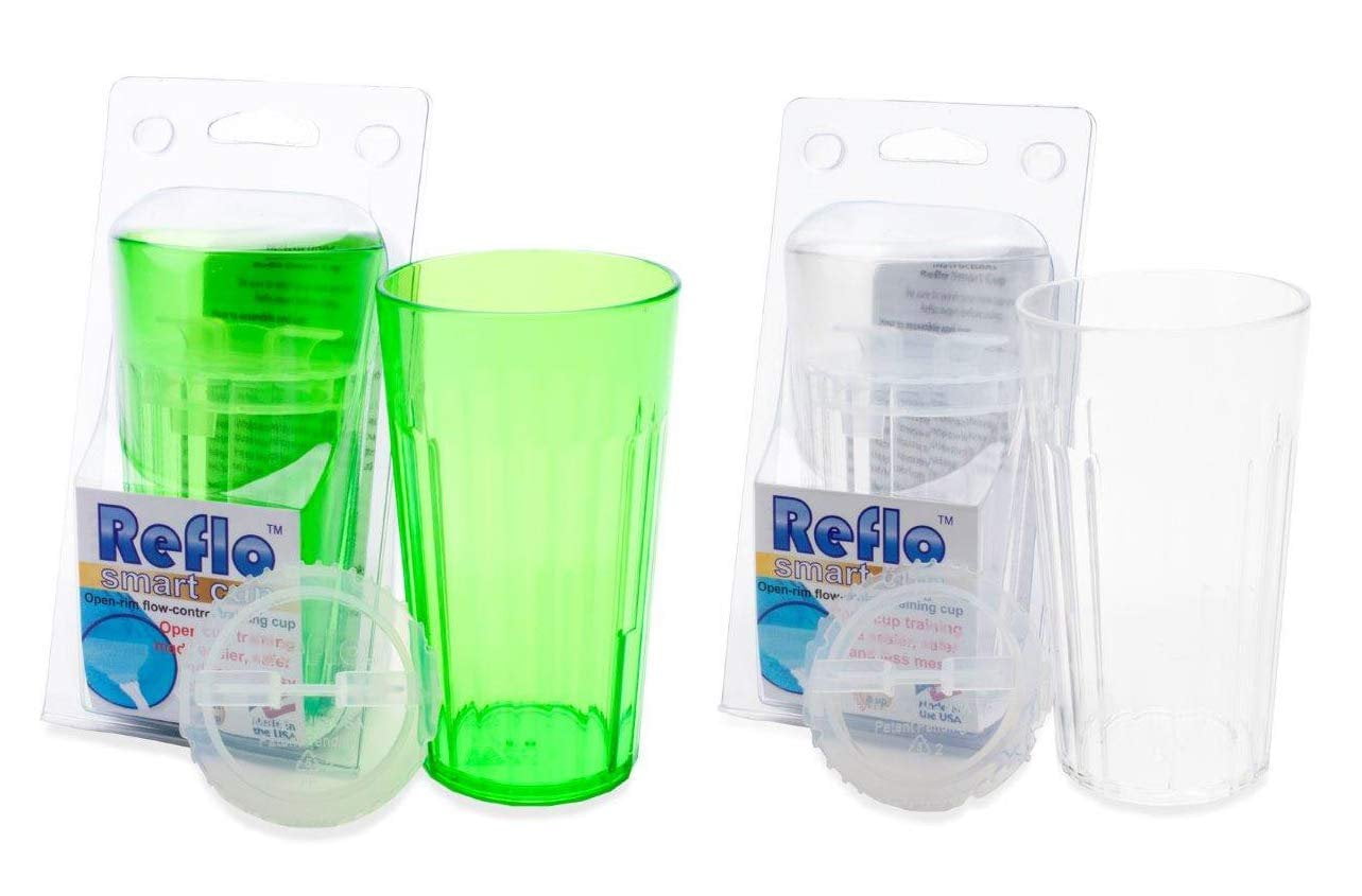 Reflo Smart Cup Spoutless Sippy Cup - 4 pack 