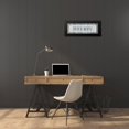 thumbnail image 4 of Allen, Kimberly 24x11 Black Modern Framed Museum Art Print Titled - Beach House, 4 of 5