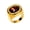Dark Red, variant on Women's Vintage Oval Gemstone Signet Ring Stainless Steel Gold Plated Wide Statement Band Cocktail Party Daily Wear Orange Size 7