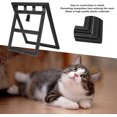 thumbnail image 3 of Pet Door for Screen Door, Pet Screen Door, Doggy Door with Magnetic Flap Lockable Cat and Dog Door for Existing Screen/Sliding Door, Window and Porch, Small Medium Cat Dog Freely Entry and, 3 of 8