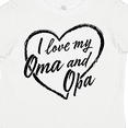 thumbnail image 4 of Inktastic I Love My Oma and Opa in Black Chalk Heart Boys or Girls Toddler T-Shirt, 4 of 5