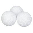 Athletic Works Practice Golf Balls, White, 15 Pack