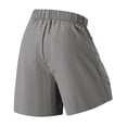 thumbnail image 5 of HKYNLAG Mens Running Shorts Quick Dry Workout Shorts Casual Drawstring Elastic Athletic Gym Shorts with Pockets Dark Gray S, 5 of 7